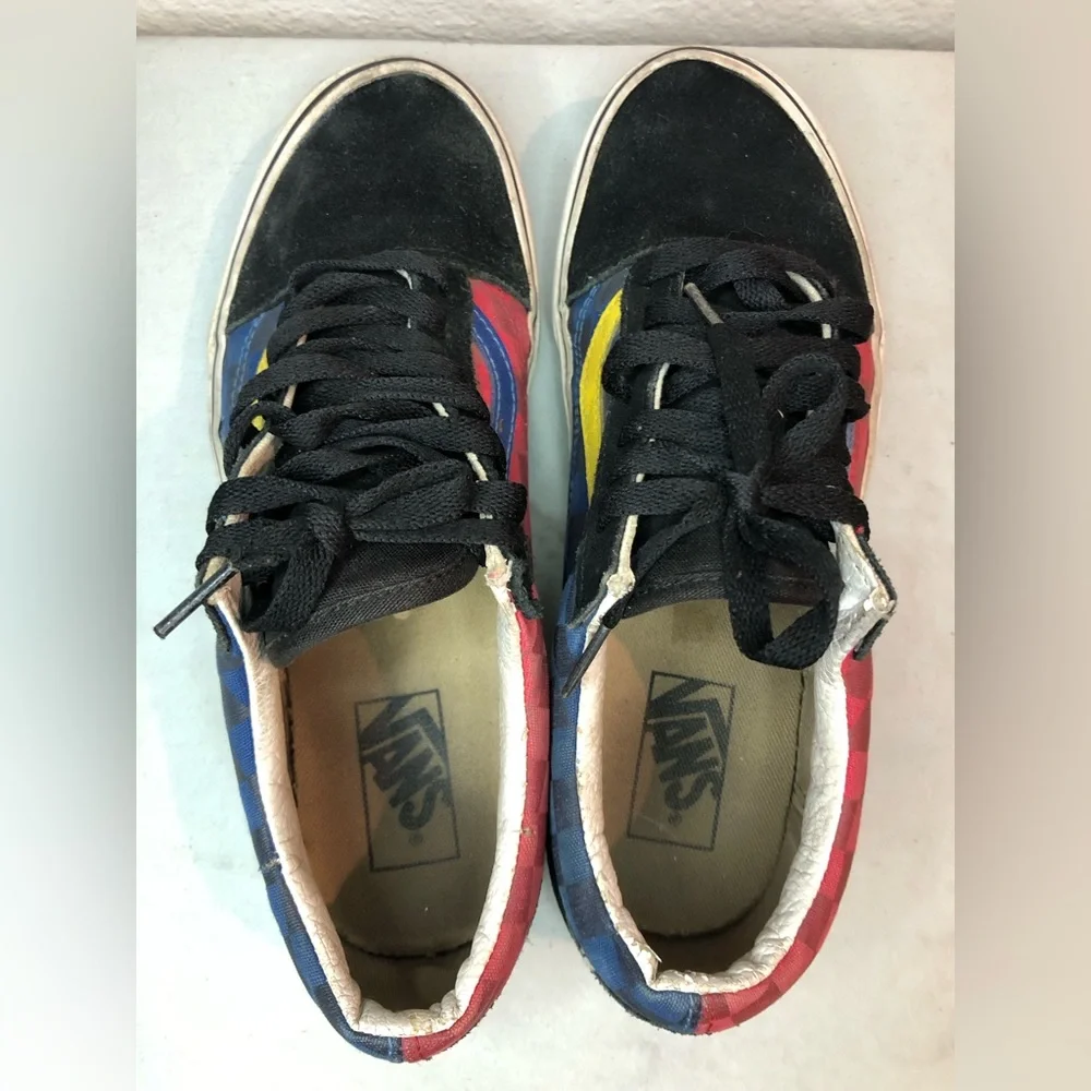 Vans Old Skool‎ OTW Rally Checker/Multicolor Sneaker Men size 8.5/ Women size 10